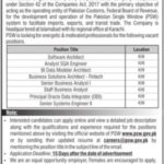 Pakistan Single Window Jobs 2025 - PSW Software & Engineer Jobs 2025