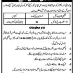 University of Engineering & Technology Cook Jobs in Lahore 2025