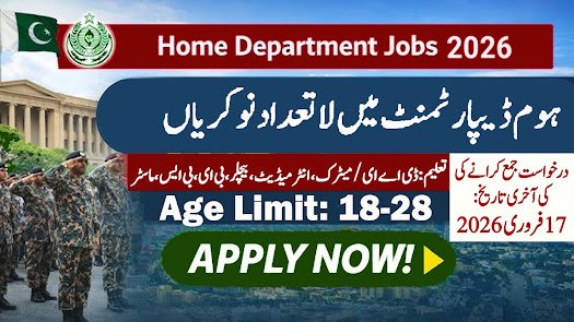 Directorate Of Reclamation And Probation Sindh Latest Jobs 2026 - Apply ...